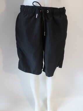 Mens Shan Black Swim Trunks L